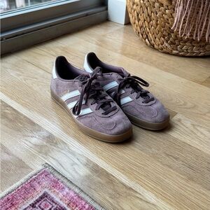 Adidas Gazelles in Gum Color